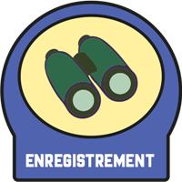 Enregistrement Badge