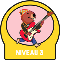 Niveau 3 Badge