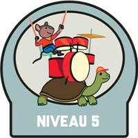 Niveau 5 Badge